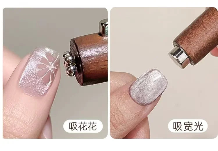 New 8in1 Nail Magnet Multi Functional For Attracting Glass Beads Cat Eye Nail Polish And Gel Polish