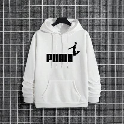 2026 New Men's and Women's Hoodies Urban Casual Fashion Sport Pullover High Quality Solid Color Hooded Sweatshirt