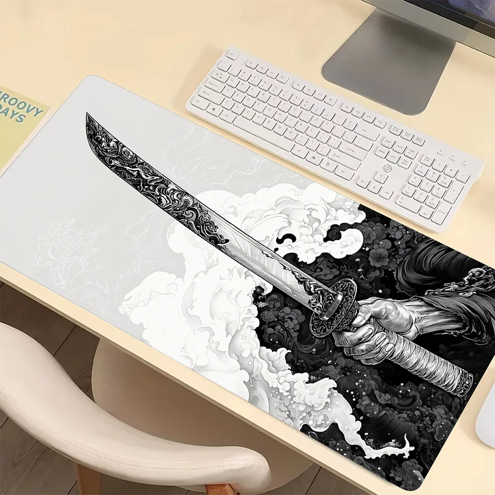 Large Gaming Mouse Pad with Non-slip Rubber Base Precise Seam Design Washable and Durable for Computer Games and Office Use