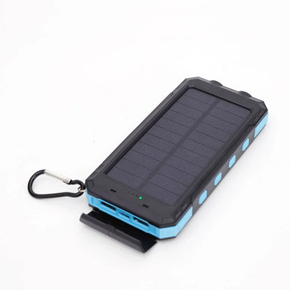 2026 New 200000mAh High Capacity Solar Power Bank Fast Charging USB-A/USB-C for IOS Android Portable Charger