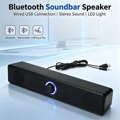 Wired Wireless Bluetooth Speaker Sound Box Bar Soundbar Computer PC TV Laptop Desktop Music Portable Caixa De Som Audio System