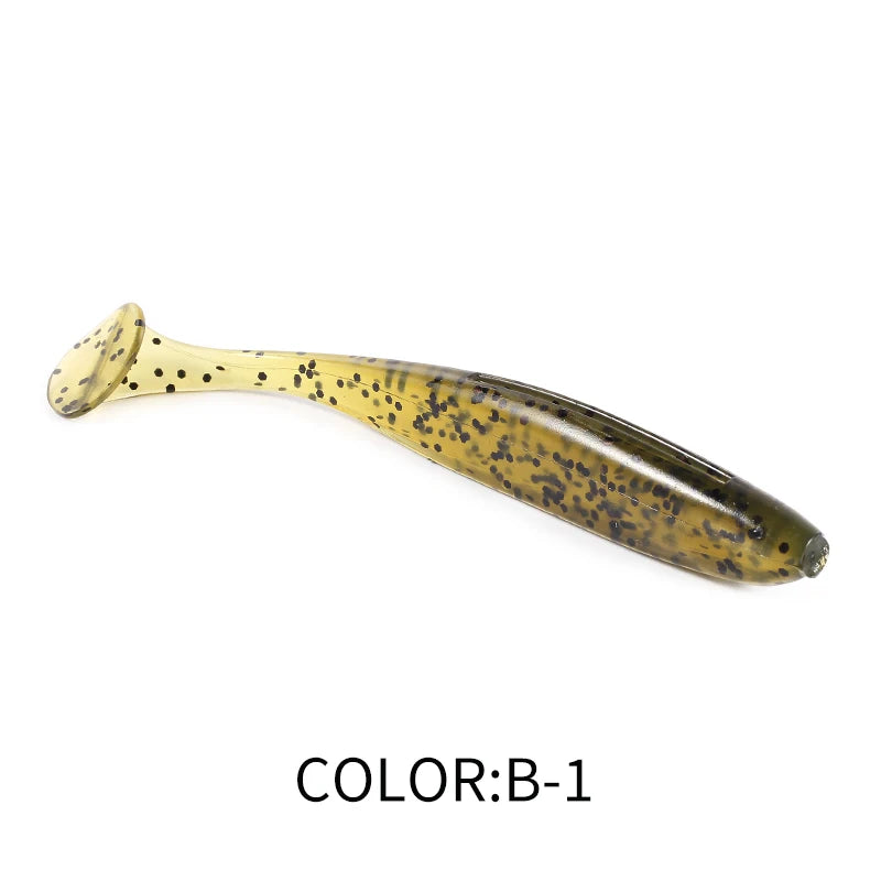 2020 NEW Supercontinent Soft Lures   Baits Fishing Lure Leurre Shad Double Color Silicone Bait T Tail