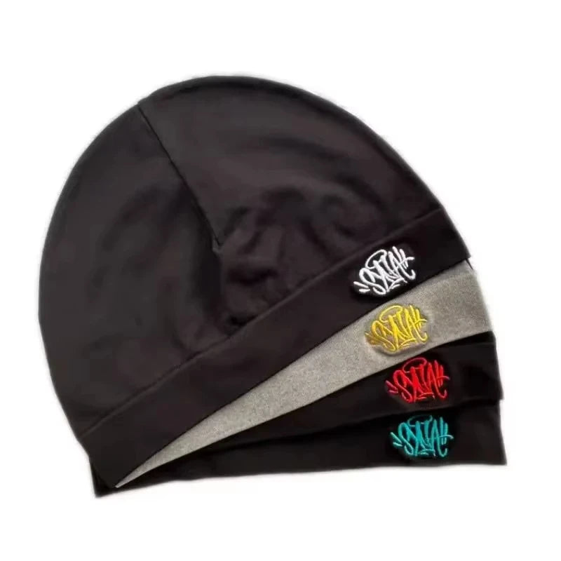 SY with Keychain 2025 New Sy World Skull Hat Syrunning Hat 2025 New Knitted Sy Beanie Hat for Men and Women Y2k