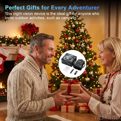 4K Night Vision Binoculars 4.5inch Big Screen Night Vision Goggles 5000mAh 800m Full Dark Infrared Night Vision Telescope Goggle