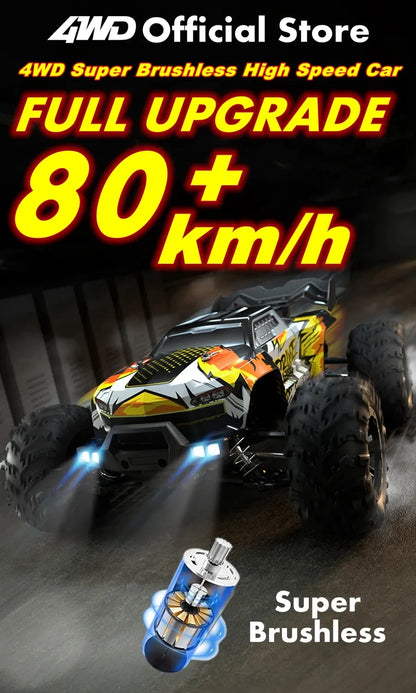 4WD radiostyrd bil i skala 1:16 med 4 kanaler