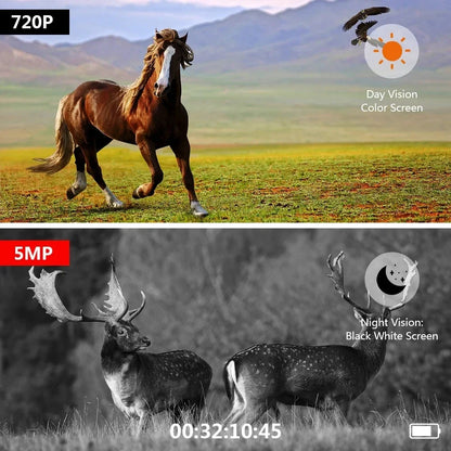 PR300C 20MP HD Infrared Hunting Trail Camera for Wildlife Observation Orchard Monitoring Waterproof Game Videos Camera