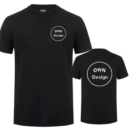 T-shirt med Eget Tryck & Logotyp – Bomull, Kortärmad | Vuxen & Barn
