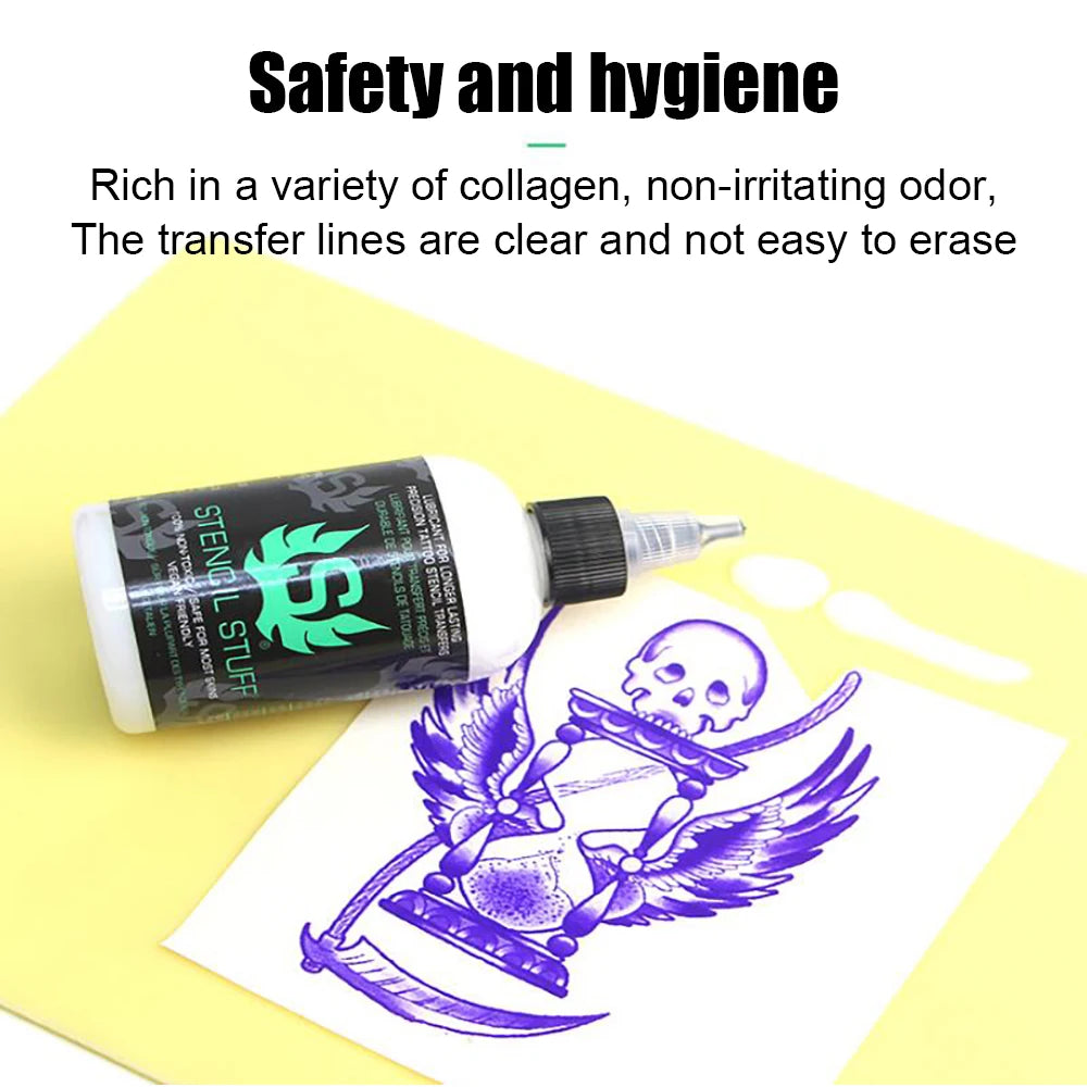 250/120/30ml Tattoo Transfer Gel Thermal Stencil Copier Tattoo Transfer Stuff Solution Cream Easy Tattoo Pattern Transfer Cream