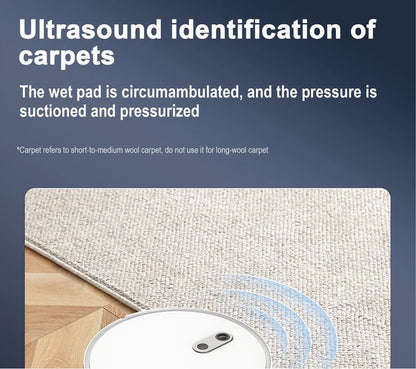 Arnagar S10 Robot Vacuum Cleaner Auto Empty Dust Collection Sweep Mop 12000Pa 5200mAh Low Noise APP Control for home cleanning