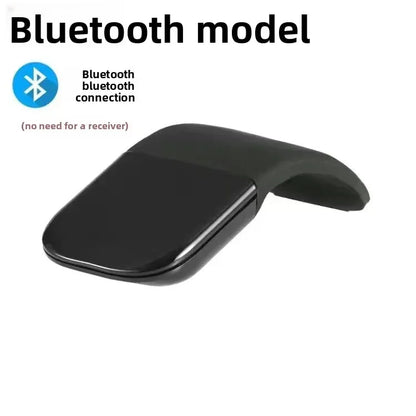 New Bluetooth 4.0 Folding Wireless Mouse Arc Touch Roller Computer Silent Mouse Ergonomic Slim Laser Mini Mice For Windows Ipad