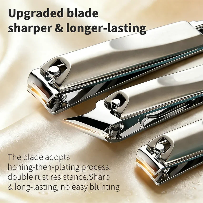 10/5/1pcs Professional Manicure And Pedicure Kit  Includes Nail Clipper Nail File And Ear Pick Portable Storage Case Tool