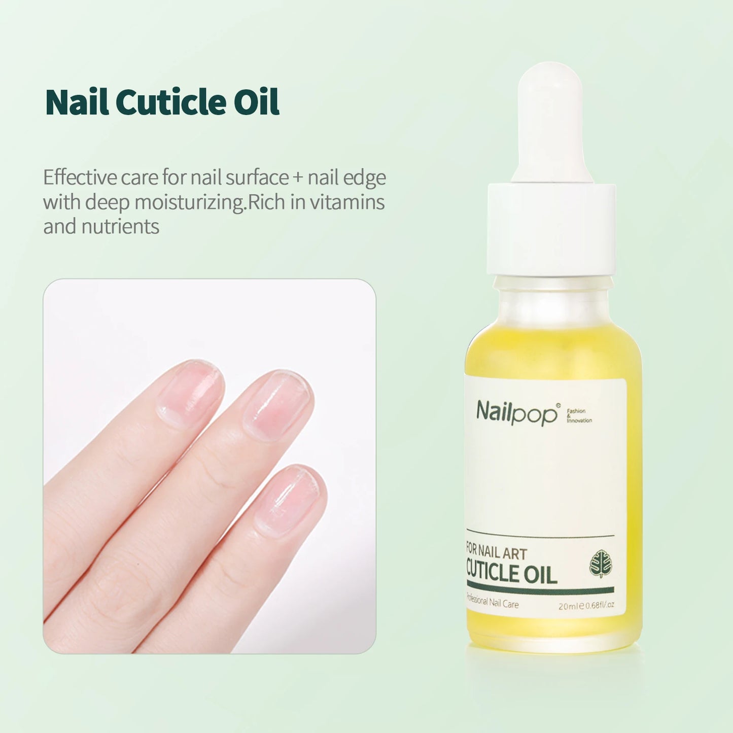 NAILPOP Nail-Primer And Nail Prep Dehydrator 15ML Nail Polish Soak Off UV/LED Base Primer Gel First Nails Gel for Manicure Tools