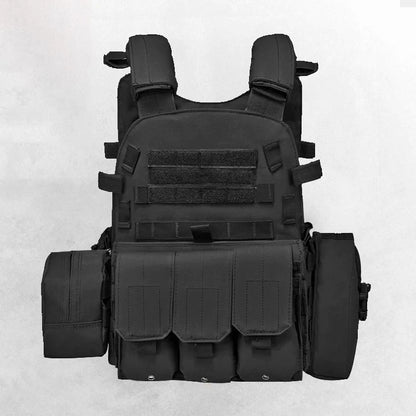 6094 utrustningsväst för airsoft med MOLLE-fästen