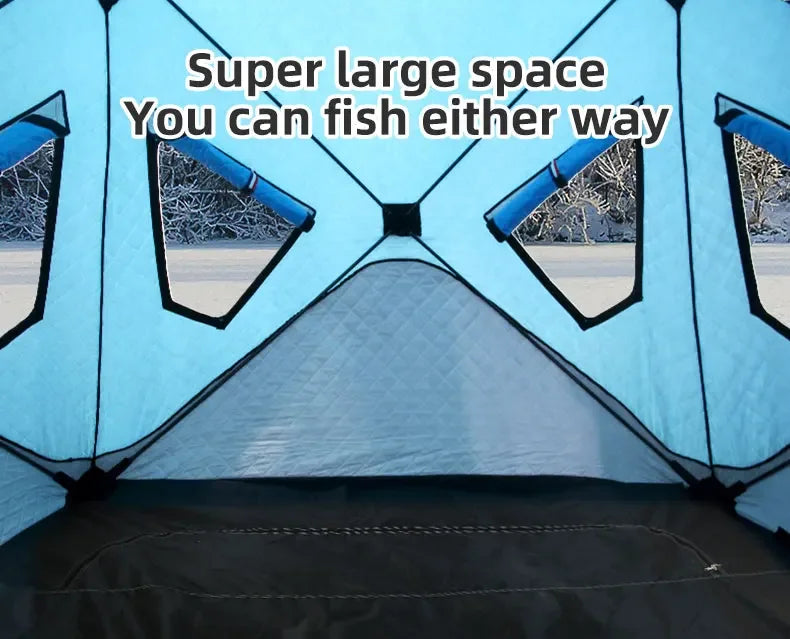 Customized Hot-selling High Heat Insulation Winter Outdoor Camping Carp Cube Large Portable Sauna Tent, Custom-made Warm