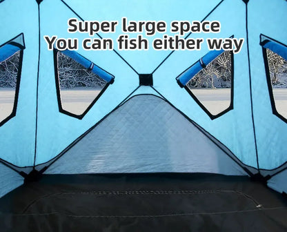 Customized Hot-selling High Heat Insulation Winter Outdoor Camping Carp Cube Large Portable Sauna Tent, Custom-made Warm