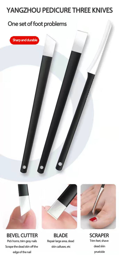 Nail Clipper Set for Paronychia Home Pedicure Tool Portable MEN'S High-grade Manicure Knife Dead Skin Scissors