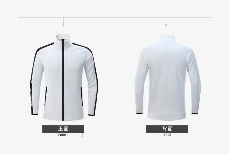 Customized Casual Sports Cardigan Jacket with Printable Embroidered Logo for Men's and Women's Outdoor Fashion tops