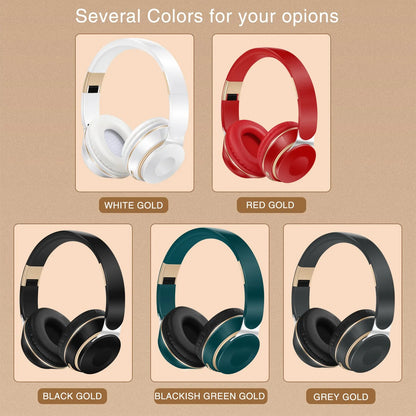 2026 Wireless Bluetooth Headphones Stereo Headband Headset with SD Card Support And Mic for iPhone Samsung Tablet