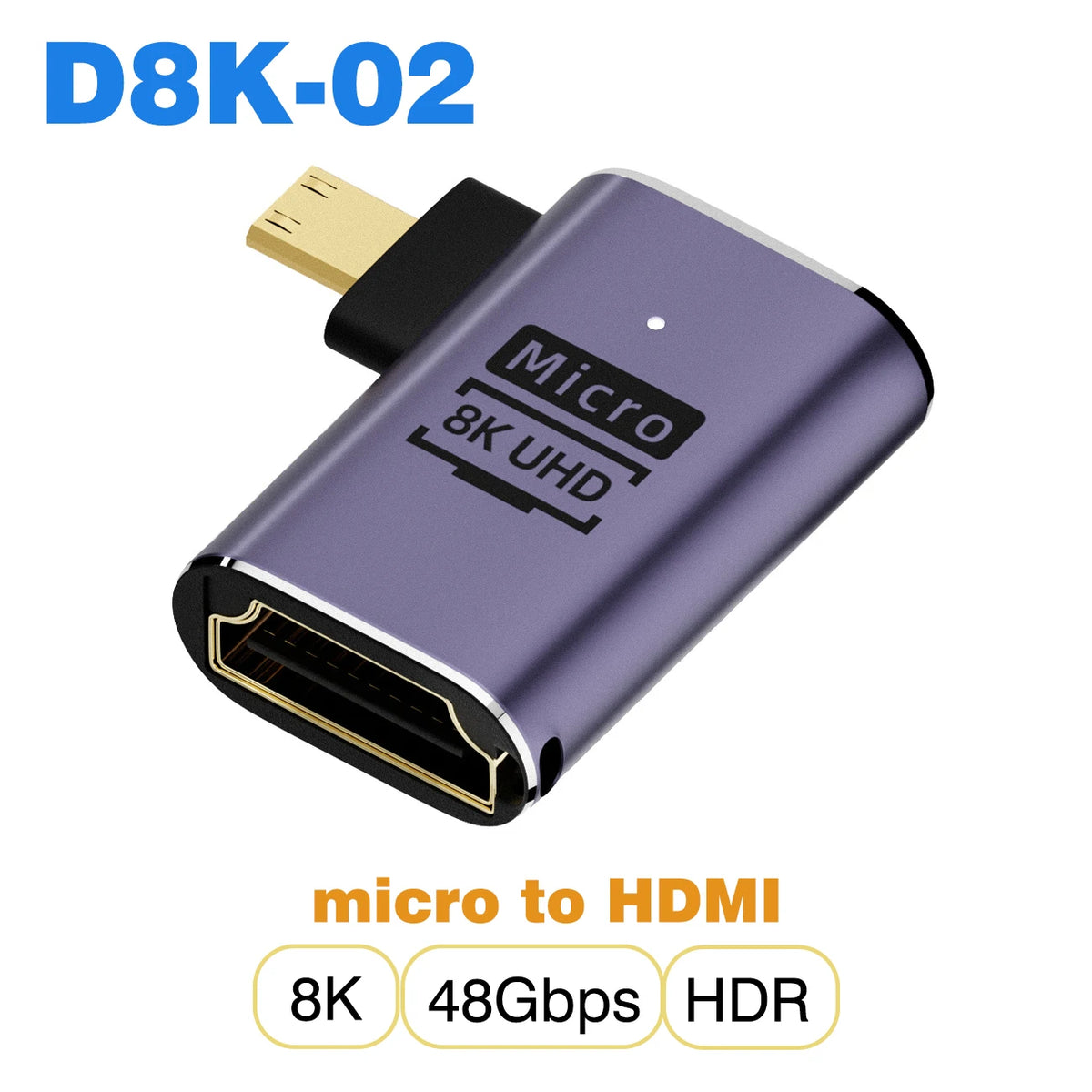 HDMI-förlängningsadapter hona till hona – 4K och 1080p