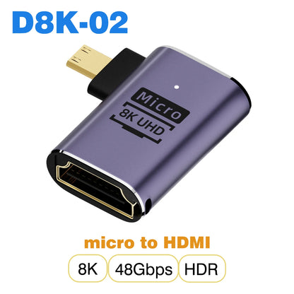HDMI-förlängningsadapter hona till hona – 4K och 1080p