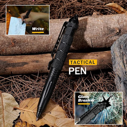 13 in 1 Outdoor Survival Kit Multi-function Emergency First Aid Tools Camping Hiking Self Defense Gear