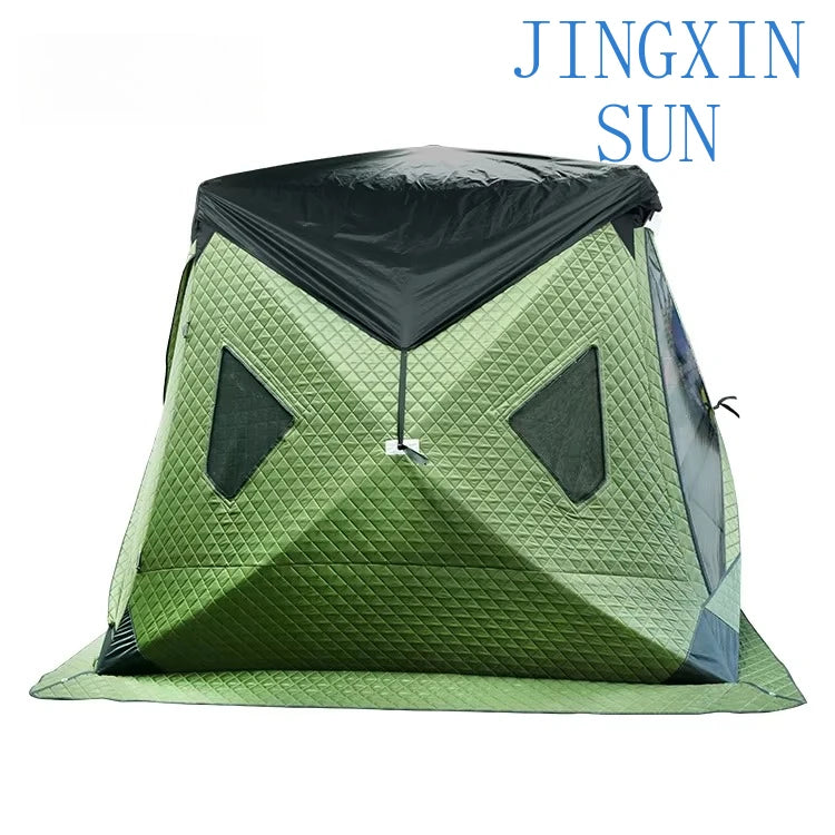 Custom Outdoor Portable Sauna Tent for Woodfire Dry Sauna Spa Tent with Waterproof Fly and Floor