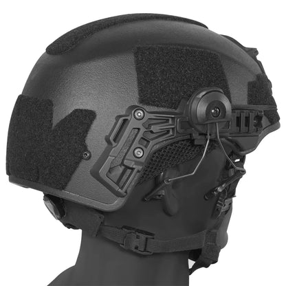 BOOIU Tactical Headset Bracket Wendy Helmet Earphone Buckle Stand ARC Rail Adapter Mount Comtac II Noise Cancelling Headset