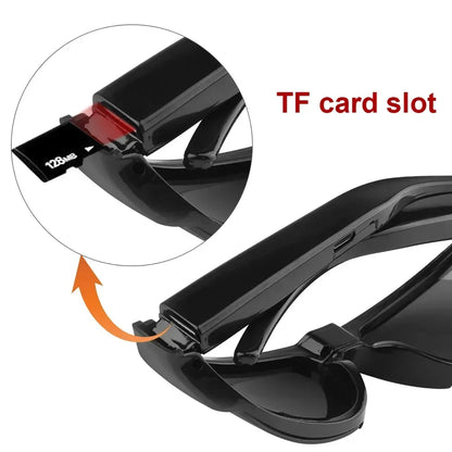 HD 1080P Mini Glasses Camera Portable Video Recorder Wearable Sunglasses Camera Outdoor Sports DV DVR Surveillance Camcorder