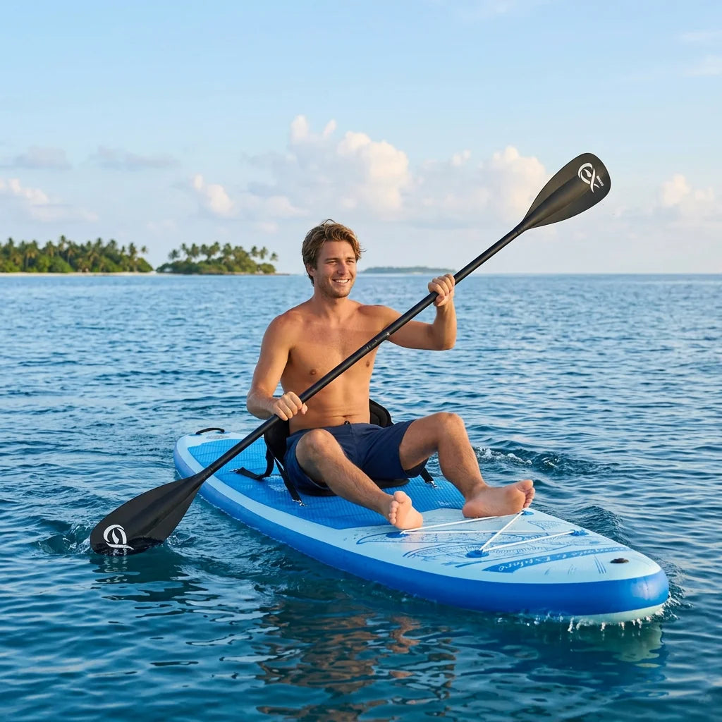 Uppblåsbar SUP-bräda från InnoExpo med halkfri yta – 320–350 cm