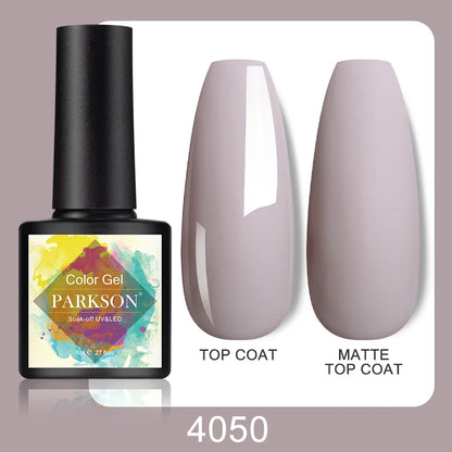 Parkson No Wipe Top Base Coat Nail Gel polish Design Enhancer Varnish Semi Permanent Soak Off UV LED Nail Art Tool