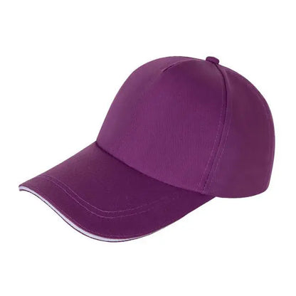 Anpassningsbar Keps Eget Logotryck Brodyr – 14 Färger Polyester/Bomull Justerbar Unisex Fri Design Gratis Tryck Profilkläder
