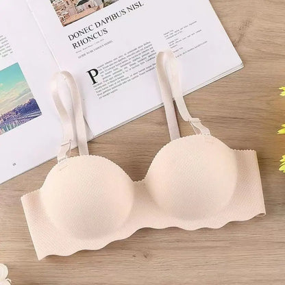 Sexy Comfort Seamless Bra Candy Color Adjustable Push Up Bras Anti-sagging Lifting Wireless Bra Women