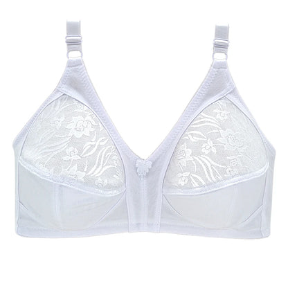 Plus Size Lace Bras For Women Sexy Brassiere Thin Wireless Lingerire Comfortable Underwear