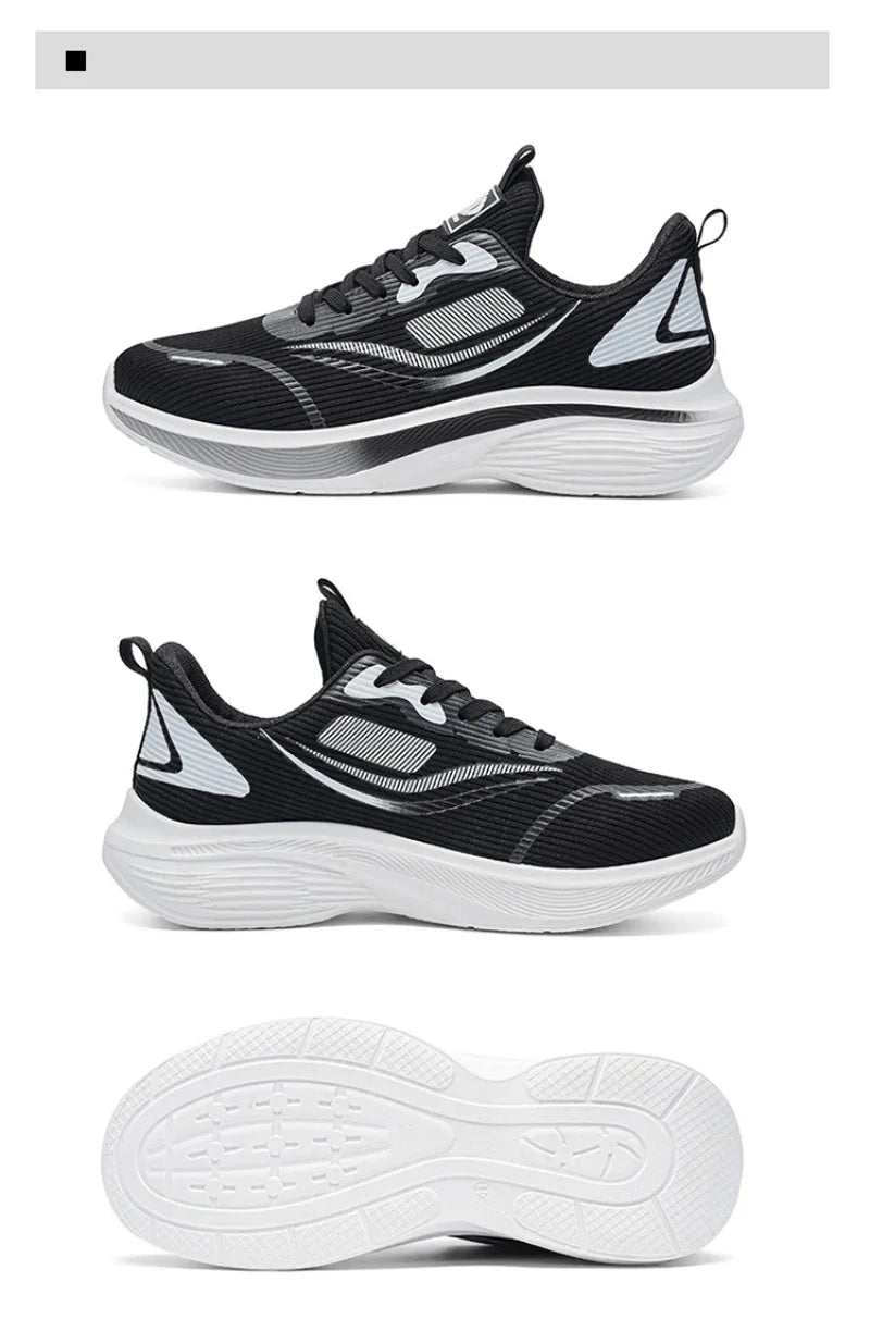 Men's Summer Carbon Plate Marathon Running Shoes Air Cushion Tennis Sneakers Breathable Comfortable Men Basketball Sports Shoes