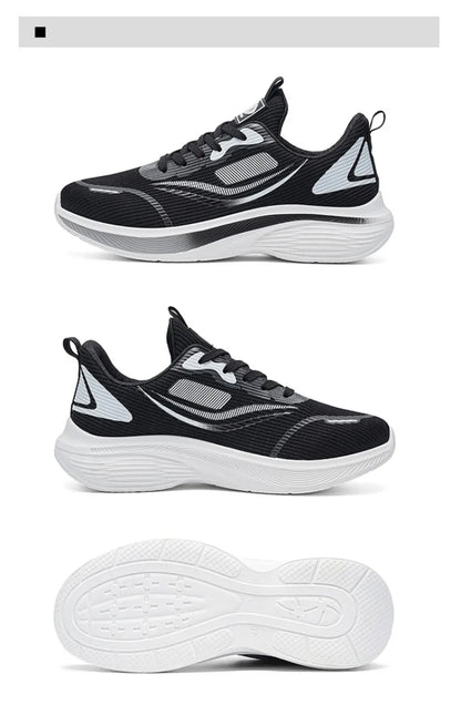 Men's Summer Carbon Plate Marathon Running Shoes Air Cushion Tennis Sneakers Breathable Comfortable Men Basketball Sports Shoes