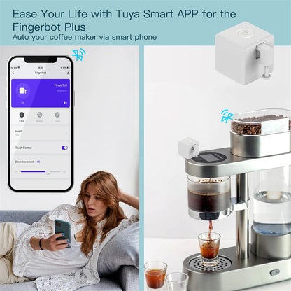 MOES Tuya Smart Bluetooth Fingerbot Strömbrytare Tryckknapp
