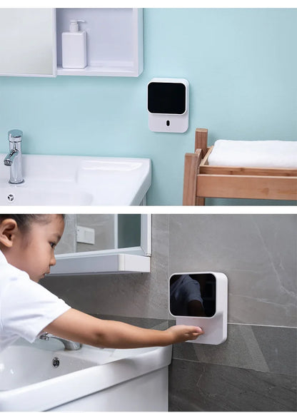 New Liquid Soap Dispensers Rechargeable Wall-mounted Three-Speed Adjustment Automatic Foam Dispenser Hand Sanitizer Machine
