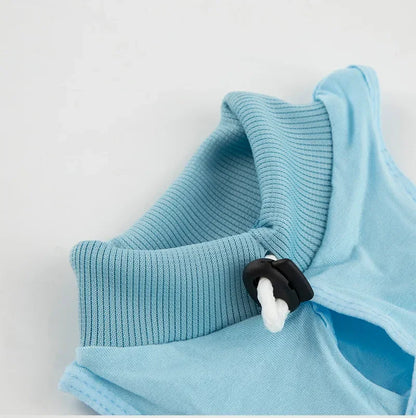 Soft Cat Recovery Vest Anti Licking Kitten Surgery Suit Pet Sterilization Jumpsuit Comfortable Weaning Clothes for Daily Care