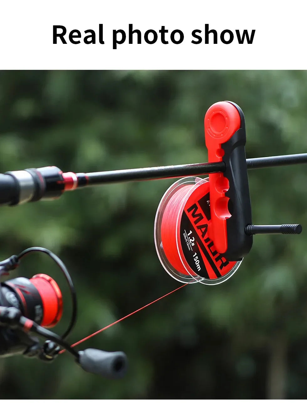 Fishing Line Winder Portable Reel Line Spooler Machine Spinning Reel Baitcasting Reel Spooling Carp Fishing Equipment