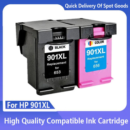 Kompatibel bläckpatron 901XL för HP Officejet-skrivare