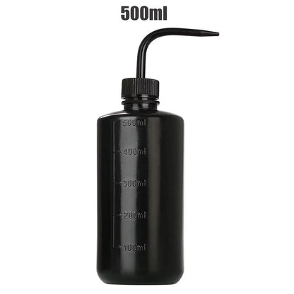 Tattoo Wash Bottle Safety Bottles Watering Tools Plastic Squeeze Bottle with Scale Labels for Succulent Cleaning Washing Tattoo