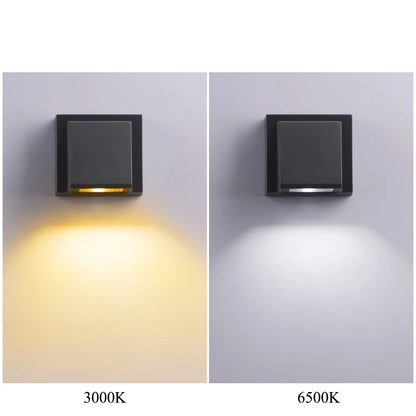 Modern LED Vägglampa In- & Utomhus – Vattentålig, 2 Stilar (A/B), Varmvit 3000K/Kallvit 6500K