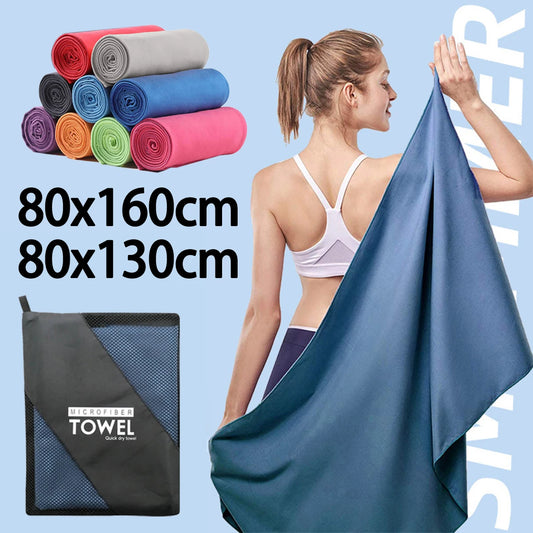 Mikrofiberhanddukar för resa och sport snabbtorkande superabsorberande