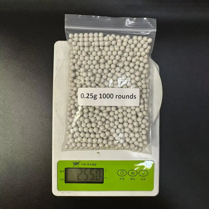 1000 st Airsoft BB-kulor 6 mm 0,25 g/0,3 g Paintball