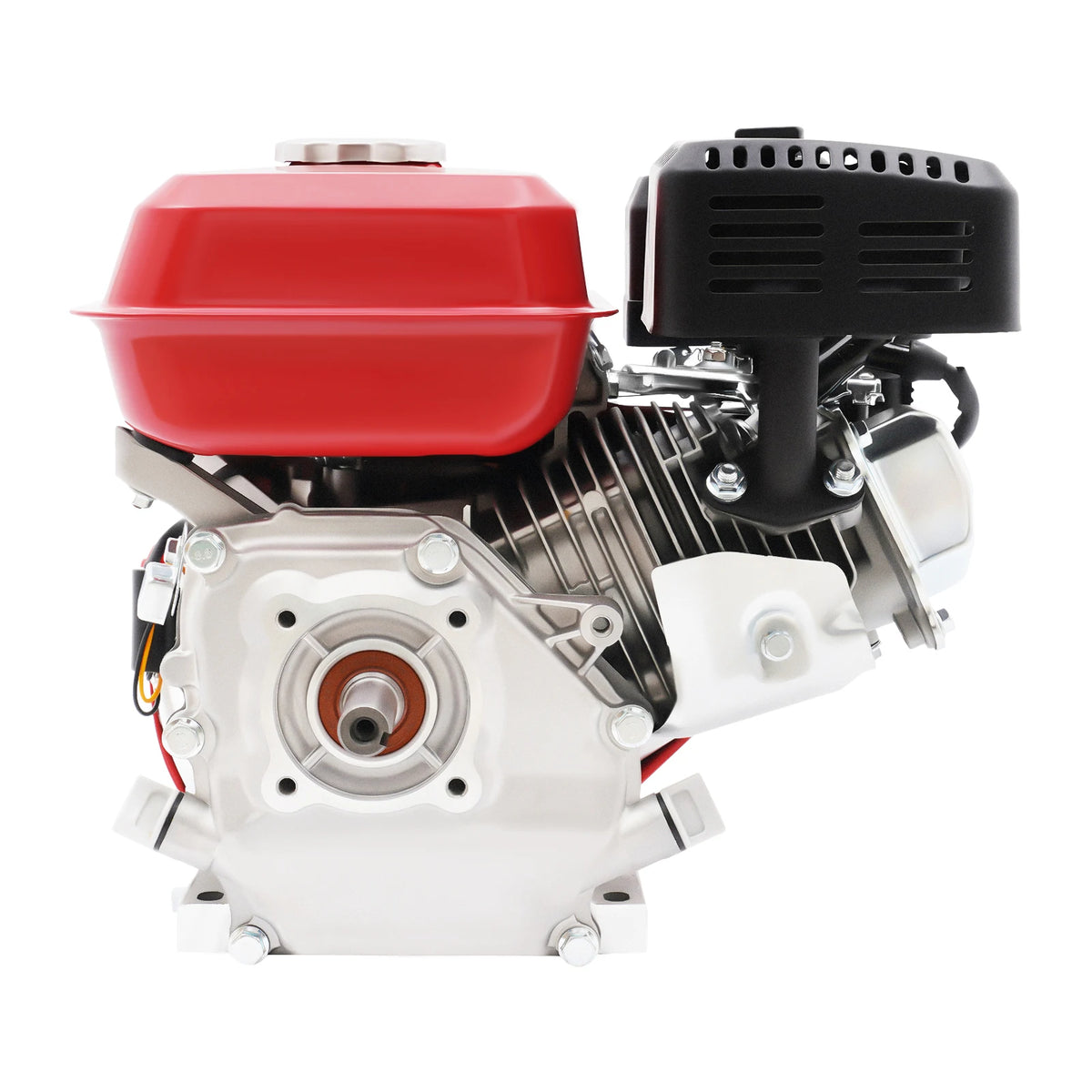 212cc 4,0kW 7,5hk luftkyld bensinmotor, 3600 varv/min snörnstart bensinmotor