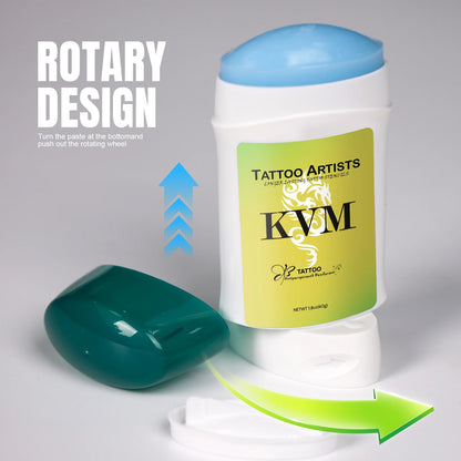 KVM Tattoo Transfer Stick Paste + 4 Layer Thermal Tattoo Transfer Paper Set Clear Long Lasting Tattoo Stencil Kit For Tattoo