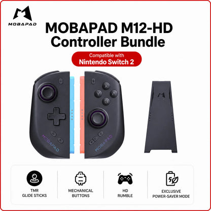 MOBAPAD M12 S / M12 HD Pro Controller för Nintendo Switch 2 – TMR Driftfria Joystickar Hall-Linear Triggers Remap Macro CE
