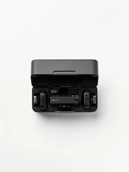 DJI Mic Mini trådlös streamingmikrofon – 400 m räckvidd och 48 h batteri
