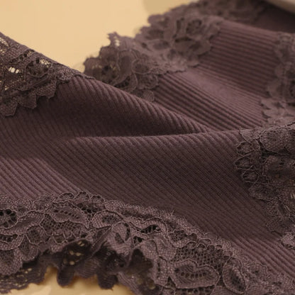 7PCS/Set Women Sexy Lace Panties Cotton Seamless Brazilian Panties Female Sexy Low Rise Soft Underwear G-String Lingerie S-XL