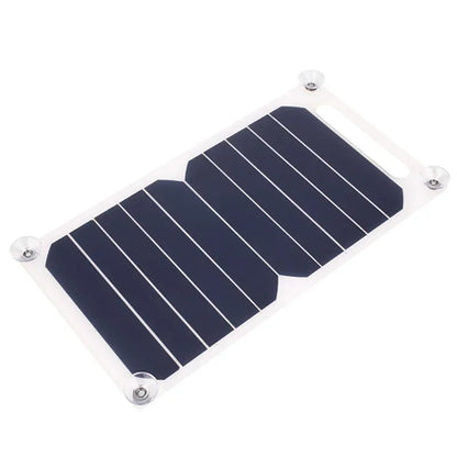 Portable 30W Waterproof Solar Charging Panel USB Type C For Camping Hiking Phone Power Bank Power Supply